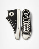 CONS CTAS PRO SUEDE BLACK MID CUT A02136C