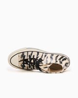 【数量限定・旧パッチ 】CT70 Glow-In-The-Dark Zebra Print Sneakers Light Dune HI CUT A15032C