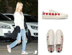 【WJSN ソルア着用】CT70 X Play Comme des Garcons Ox Multi-Heart White LOW CUT 162975C