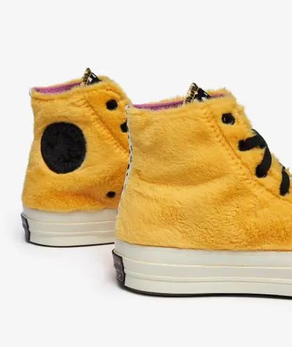 CT70 Fleece Citron Zest Polka Dot HI CUT 572050C