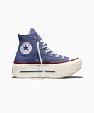 ALL STAR DOUBLE STACK Indigo Storm HI CUT A16064C