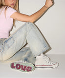 CT70 Hearts Vintage White HI CUT A19060C