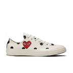 CT70 X Play Comme des Garcons Chuck 70 Ox Polka Dot Milk LOW CUT 157249C