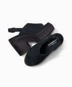 CT70 De Luxe Sandal Platform BLACK A12567C