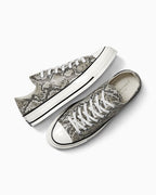 CT70 Faux Snakeskin Pale Surplus LOW CUT A13434C