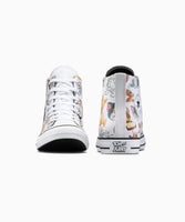 【数量限定】ALL STAR Chuck Taylor x  Tom & Jerry WHITE HI CUT A15112C
