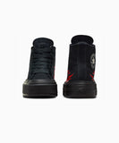 ALL STAR Lift FLAMES BLACK HI CUT A07553C