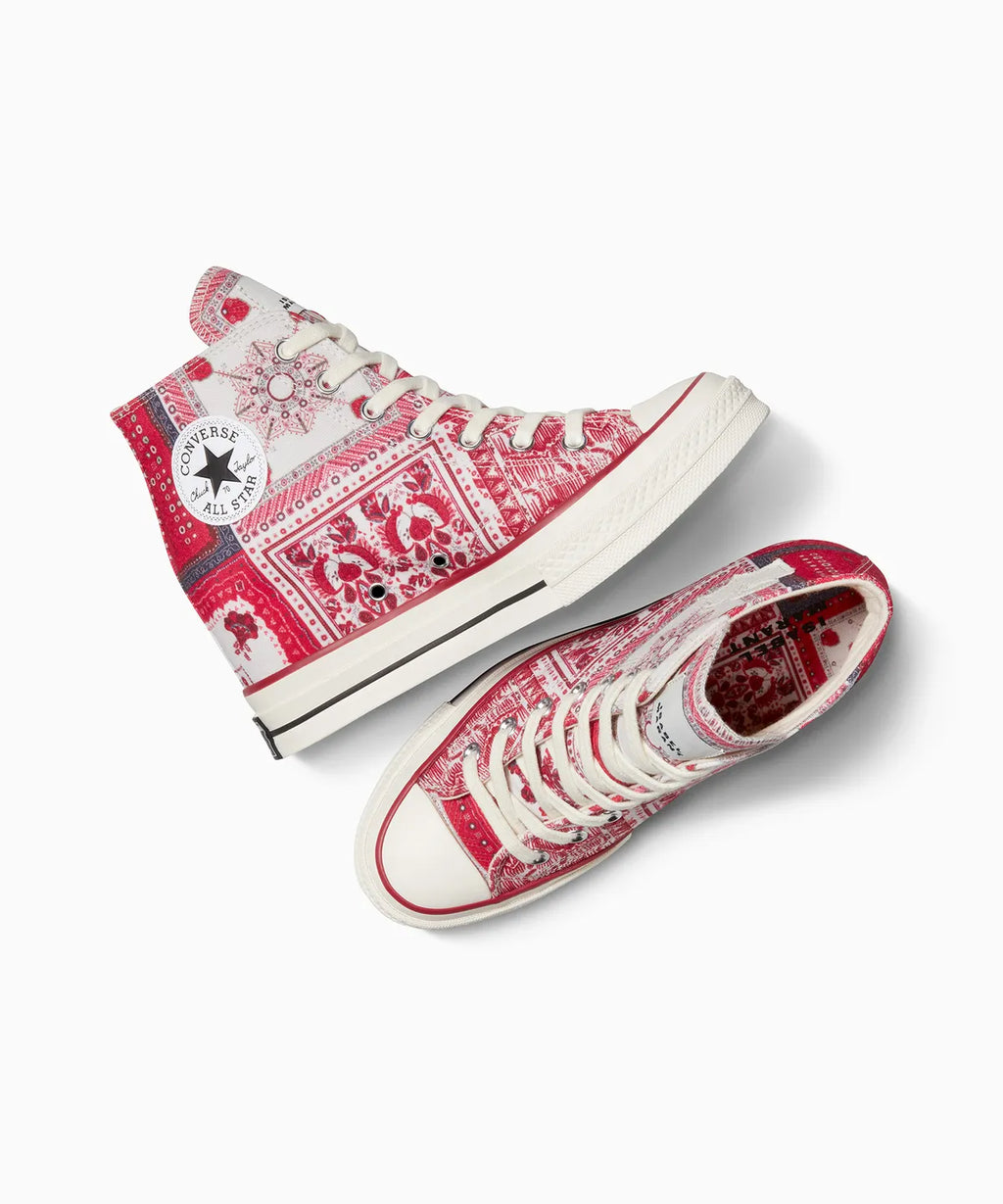 CT70 WEDGE Isabel Marant  Vanilla Ice Red A14802C