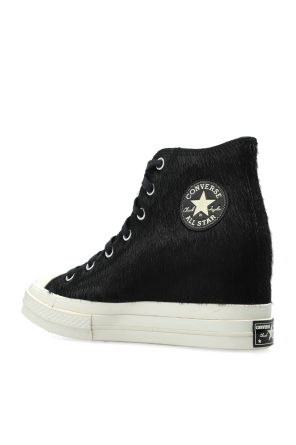 CT70 WEDGE Pony Hair BLACK A12561C