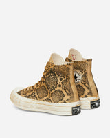 【数量限定・ヴィンテージ加工 】CT70 Serpentine Sneakers Snake Brown HI CUT A16475C