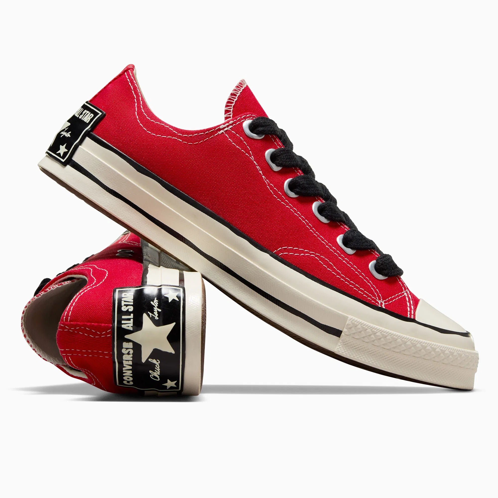 CT70（ビックヒールパッチ）SKETCH RED LOW CUT A09505C – RARETEM