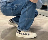 CT70 X Play Comme des Garcons Chuck 70 Ox Multi Heart Egret LOW CUT A08150C