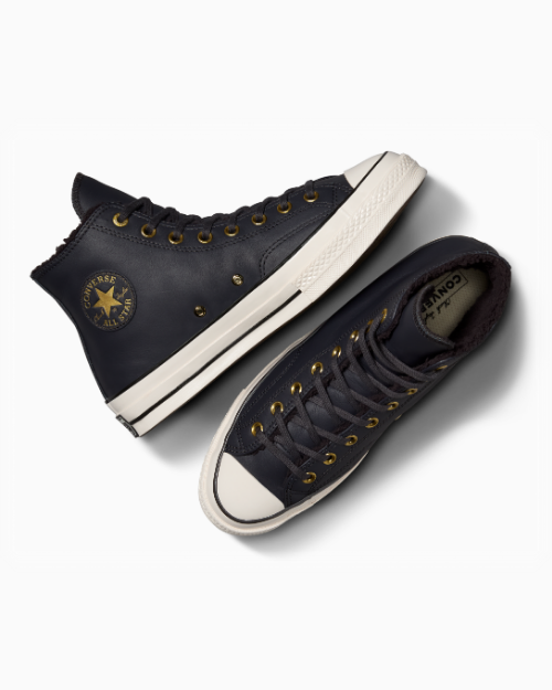 【数量限定】CT70 Leather & Fur Sherpa Vamp Fire HI CUT A12444C