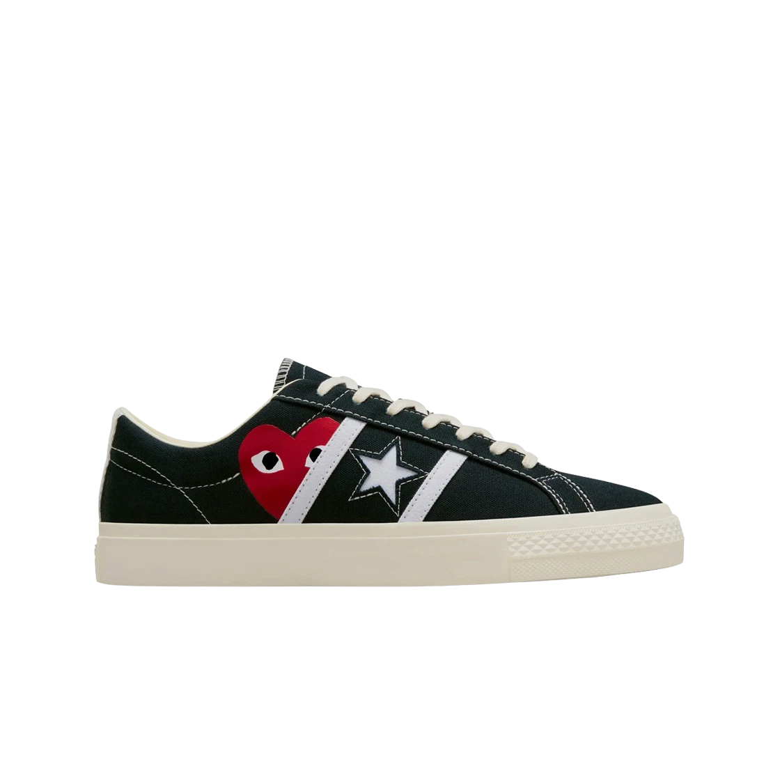 ONE STAR(CONS)X Comme des Garcons PLAY BLACK LOW CUT A09870C ONE STAR(CONS)X Comme des Garcons PLAY BLACK LOW CUT A09870C