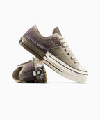 【25/5月新作】CT70 x Feng Chen Wang （フェン・チェン・ワン）2-in-1 BROWN LOW CUT A15741C