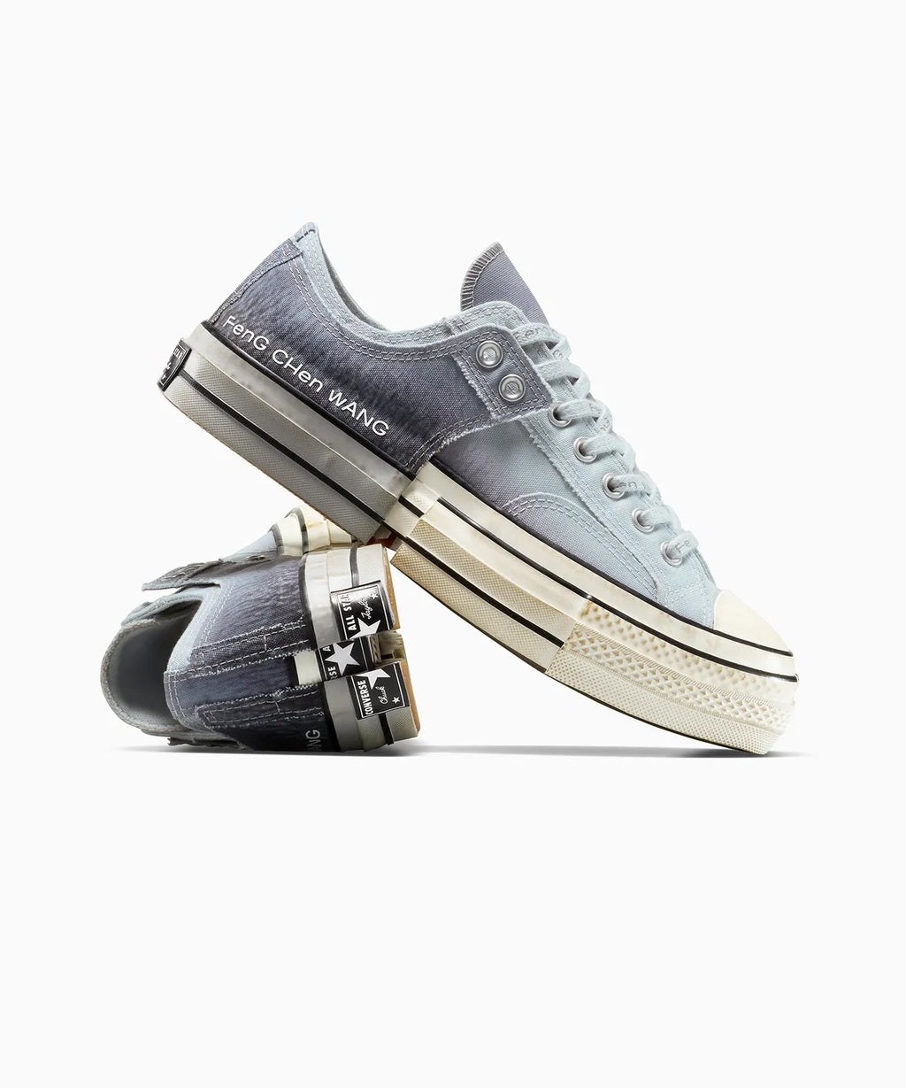 【25/5月新作】CT70 x Feng Chen Wang （フェン・チェン・ワン）2-in-1 GREY LOW CUT A15742C