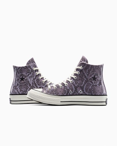 CT70 Faux Snakeskin Mauve Stone HI CUT A13610C