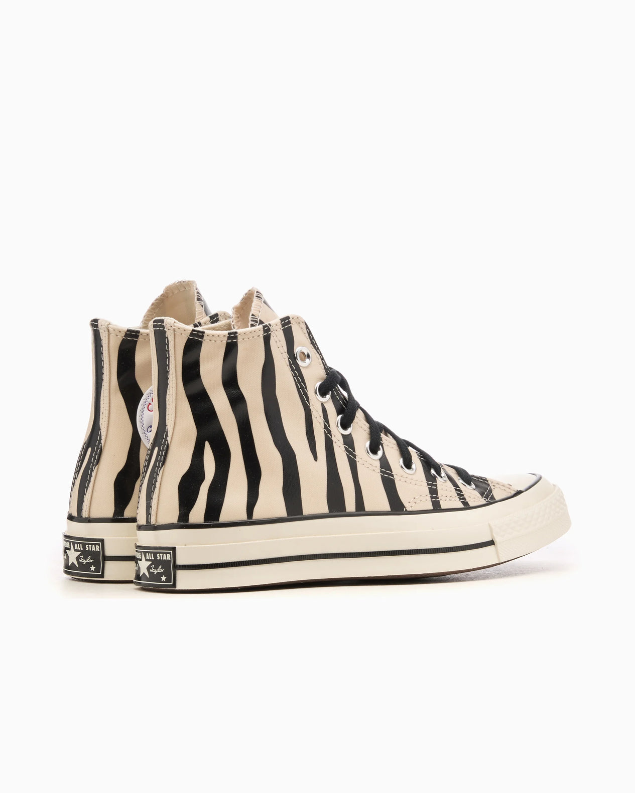 【数量限定・旧パッチ 】CT70 Glow-In-The-Dark Zebra Print Sneakers Light Dune HI CUT A15032C
