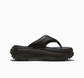 RUN STAR Platform Sandals Leather Black LOW CUT A20650C