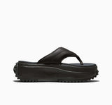 RUN STAR Platform Sandals Leather Black LOW CUT A20650C