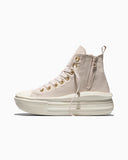 ALL STAR MOVE Zippers Classic Ecru HI CUT A20580C