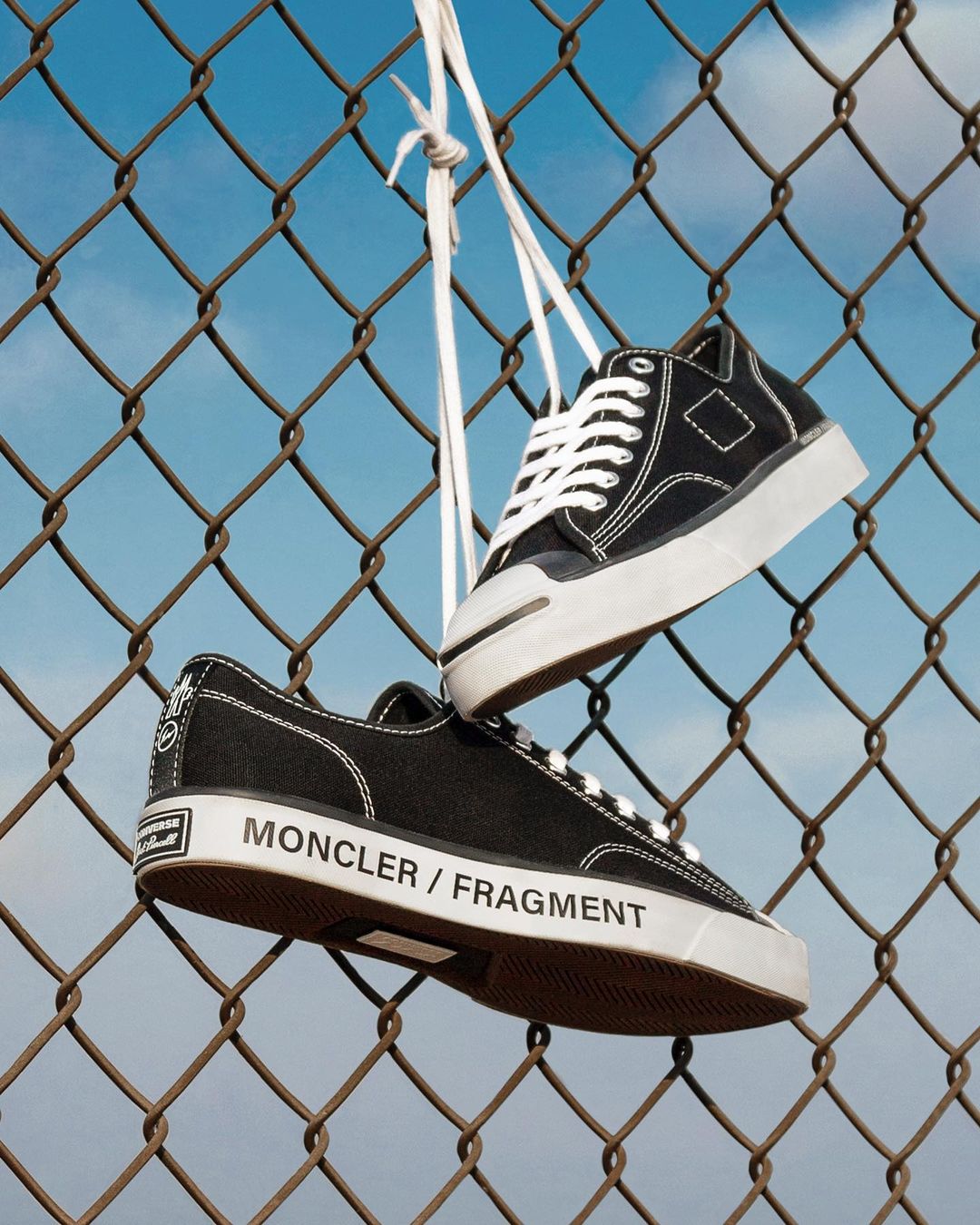 JACK PURCELL Converse x Moncler x Fragment Fraylor Black（2021年式）LOW CUT 172321C
