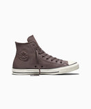 ALL STAR Chuck Taylor Leather Pot Hole Plum HI CUT A19253C snms.shop