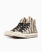 【数量限定・旧パッチ 】CT70 Glow-In-The-Dark Zebra Print Sneakers Light Dune HI CUT A15032C