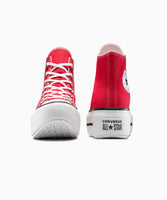 ALL STAR DOUBLE STACK RED HI CUT A15542C
