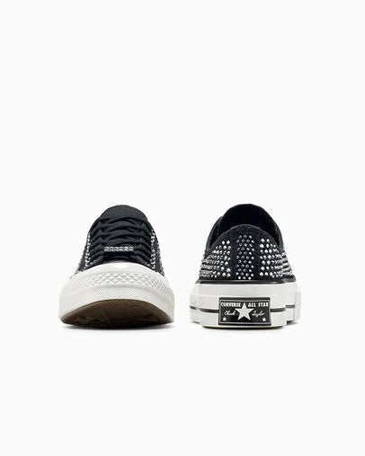CT70 X Swarovski® crystals Vintage Black LOW CUT A16171C