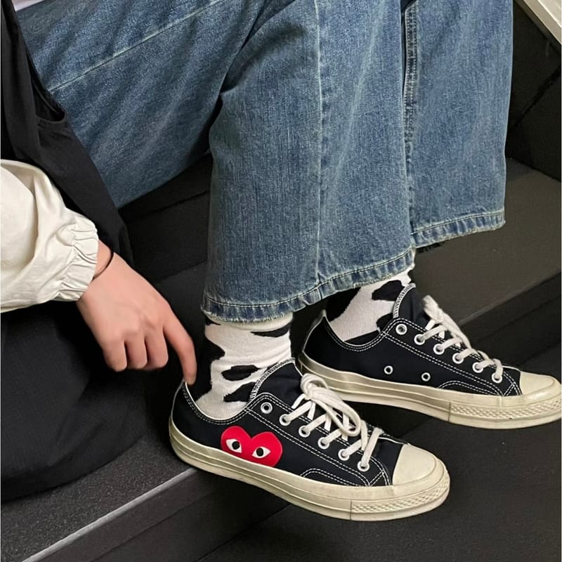 CT70 Comme des Garcon's BLACK LOW CUT （ブラック）150206C