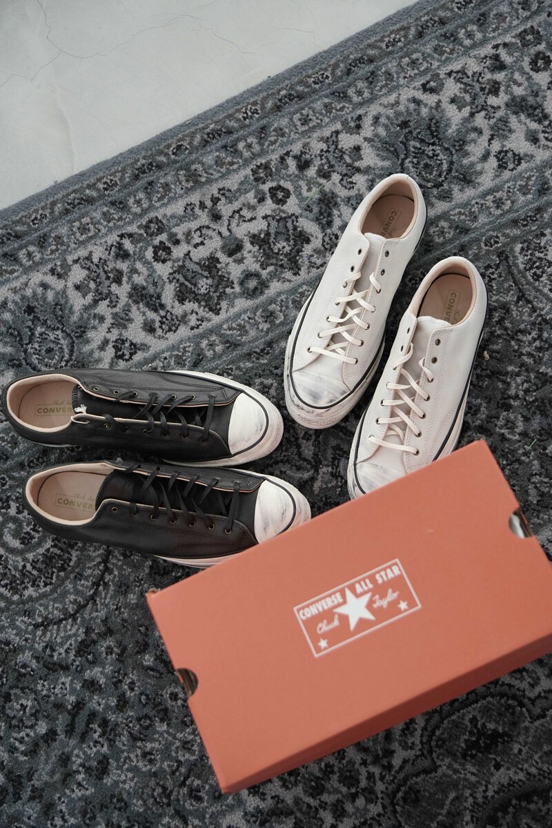 【数量限定】CT70 Vintage White Leather（レザー）LOW CUT A02624C