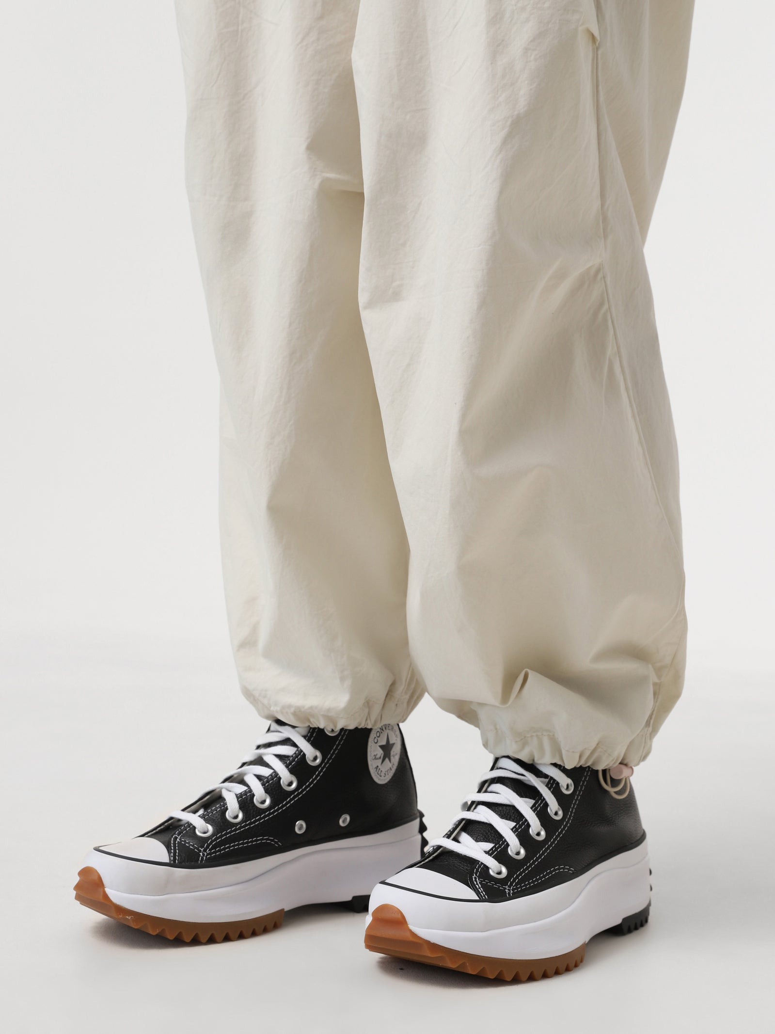 Converse Run Star Hike Hi Triple Black Leather