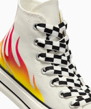 ALL STAR Lift FLAMES EGRET HI CUT A07892C