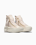 ALL STAR MOVE Zippers Classic Ecru HI CUT A20580C