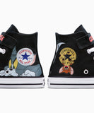 【数量限定】ALL STAR Chuck Taylor x Tom & Jerry BLACK（キッズ）17~21cm HI CUT A15114C