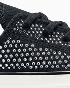 CT70 X Swarovski® crystals Vintage Black LOW CUT A16171C