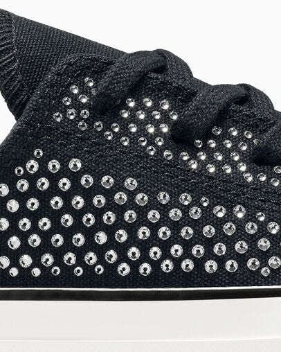 CT70 X Swarovski® crystals Vintage Black LOW CUT A16171C