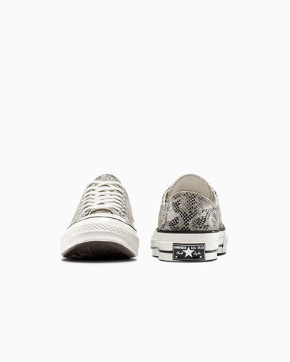 CT70 Faux Snakeskin Pale Surplus LOW CUT A13434C