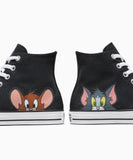 【数量限定】ALL STAR Chuck Taylor x  Tom & Jerry BLACK HI CUT A15113C