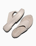 RUN STAR Platform Sandals Suede Papyrus LOW CUT A20651C