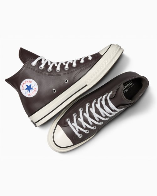 旧パッチ・数量限定】CT70 CLASSIC LEATHER（レザー）COFFEE NUT HI