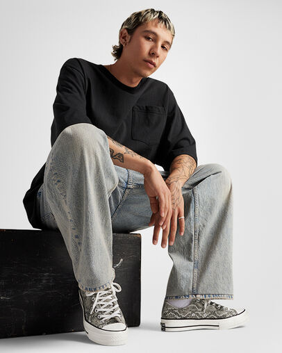 【2025年復刻】CT70 Faux Snakeskin Pale Surplus LOW CUT A13434C