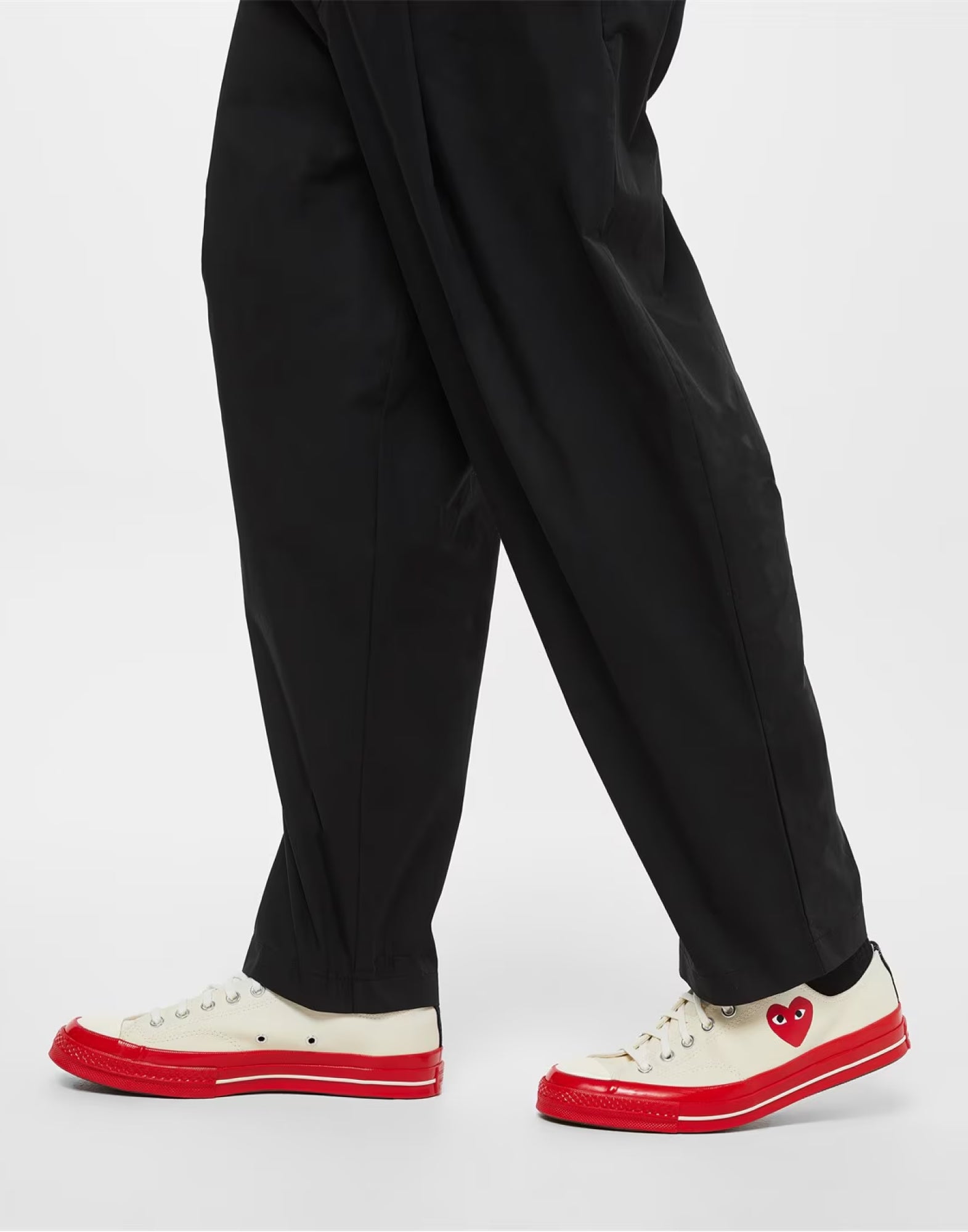 CT70 X Play Comme des Garcons PLAY Pristine Red Midsole LOW CUT A01796C