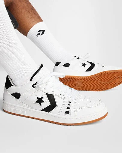 ONE STAR（CONS） AS-1 PRO OX LEATHER（レザー）WHITE LOW CUT A07318C