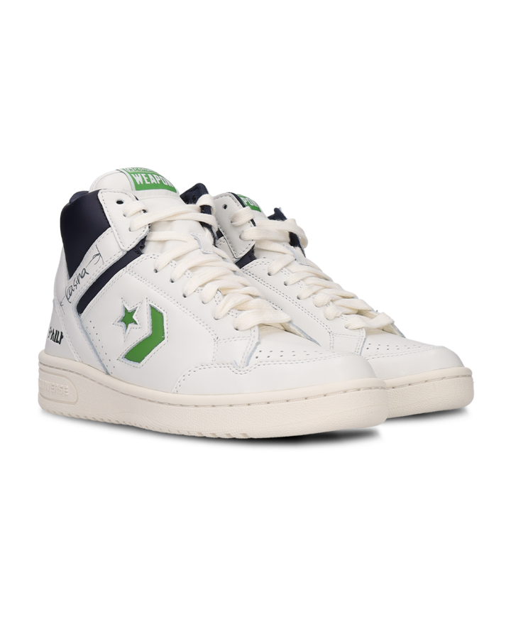 WEAPON X KASINA VINTAGE WHITE MID CUT A08686C