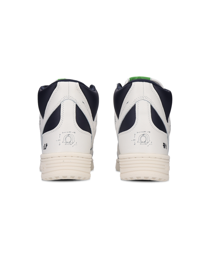 WEAPON X KASINA VINTAGE WHITE MID CUT A08686C