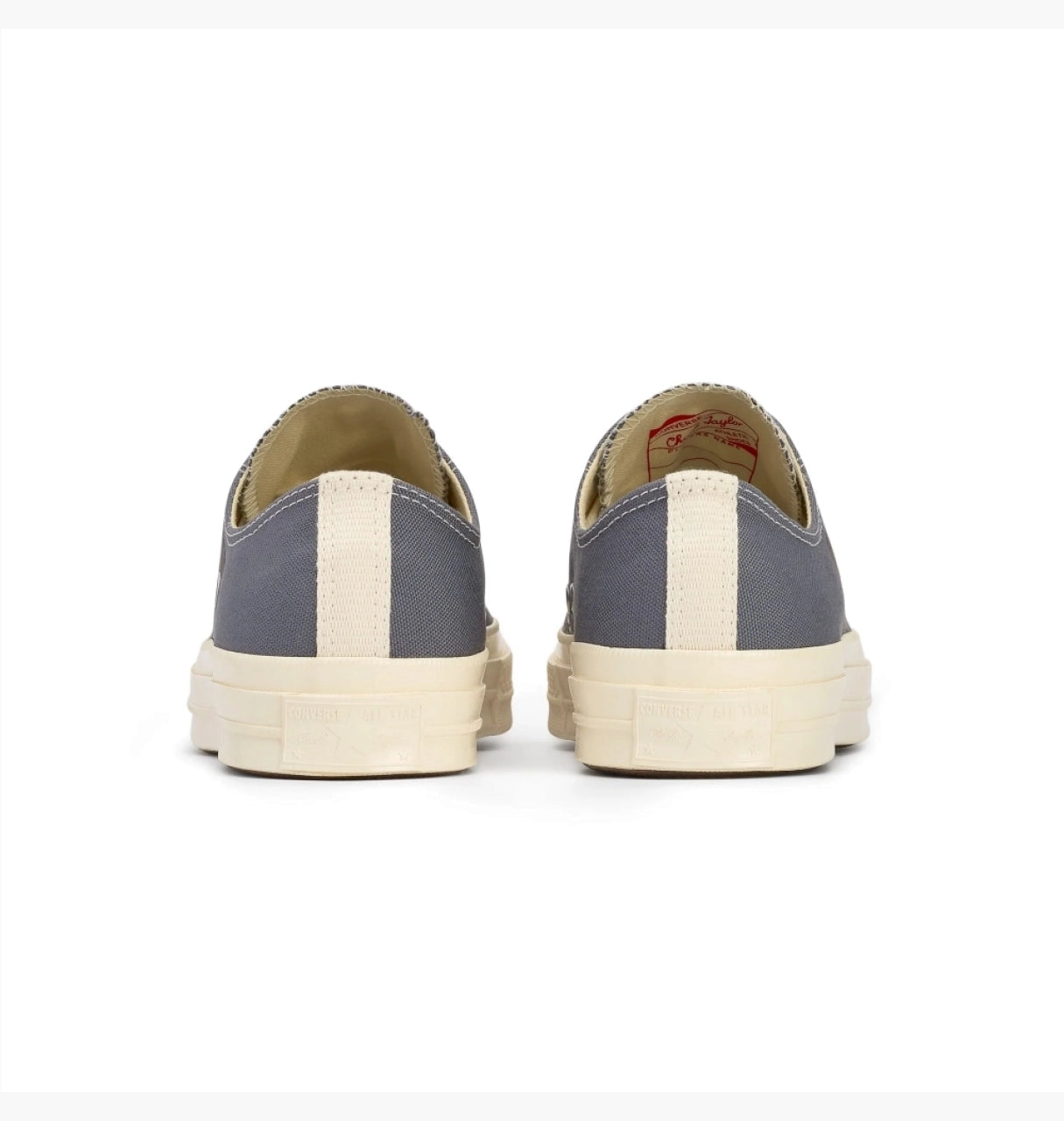 CT70 OG Play Comme des Garcons Chuck 70 Ox Steel Gray LOW CUT A08797C