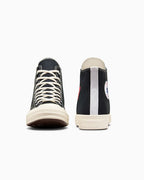 CT70 OG PLAY Comme des Garçons Single Heart BLACK HI CUT A08801C