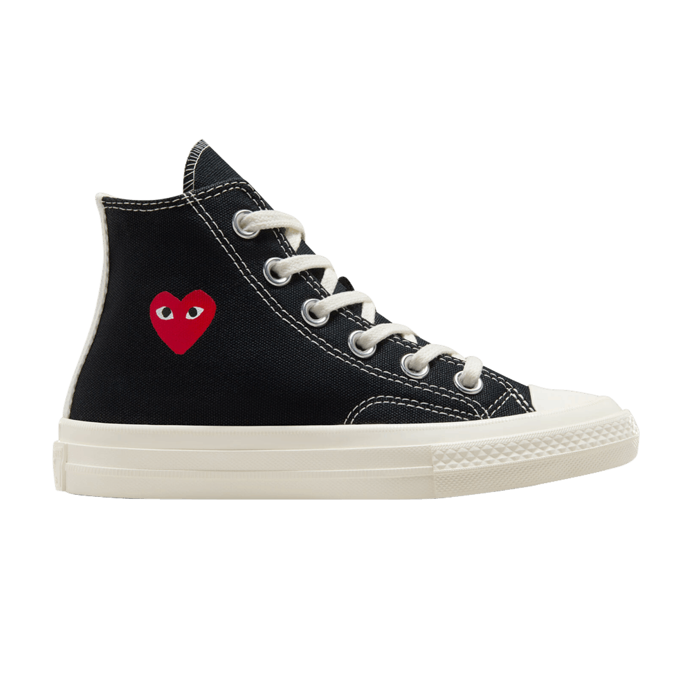 CT70 X Play Comme des Garcons Single Hear BLACK（キッズ）17cm~21cm 